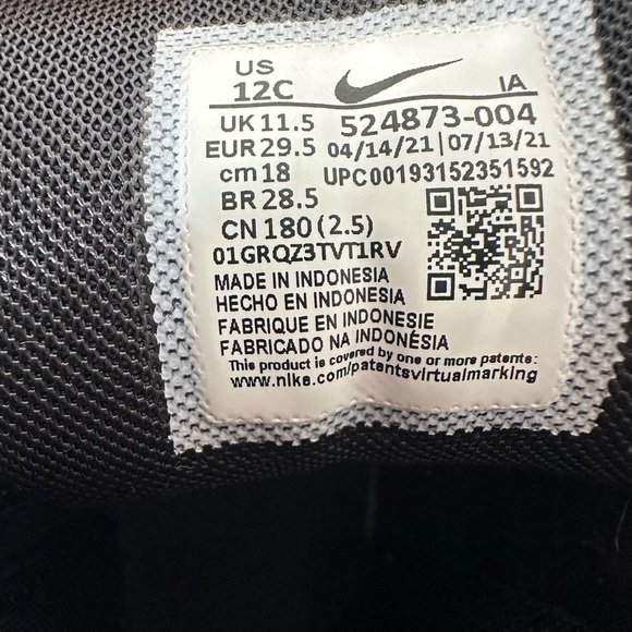 Nike kids Woodside black boots - Picture 8 of 11